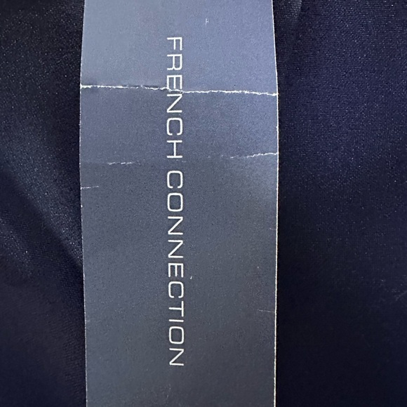 French Connection Women's Minar Pleated Trousers NWT Size 4 Navy Blue - Picture 14 of 16